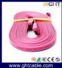 pink high quality hdmi cable